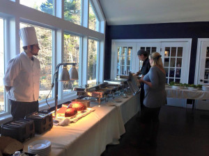 Brunch at 308 Lakeside is every Sunday and is a buffet style